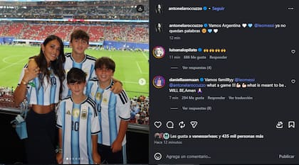 El sentido mensaje de Anto Roccuzzo a Lionel Messi