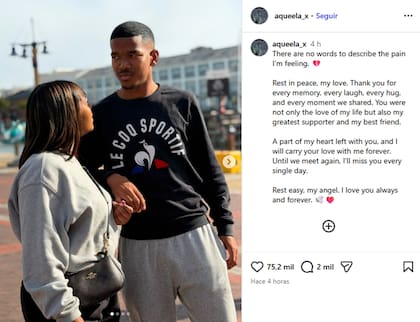 El sentido mensaje de Aqueelah Chloe Adendorf para Jayden Adams