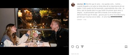 El sentido mensaje del Polaco a su hija Sol