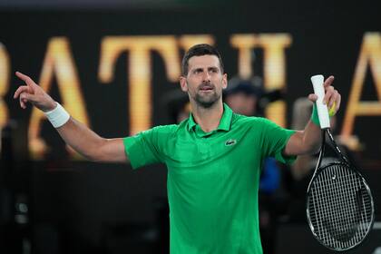 El serbio Novak Djokovic, diez veces campeón en Melbourne