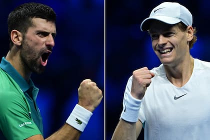 El serbio Novak Djokovic y el italiano Jannik Sinner jugarán este domingo la final del Masters de Turín; el serbio puede batir el récord de seis conquistas del torneo, que comparte con Roger Federer.