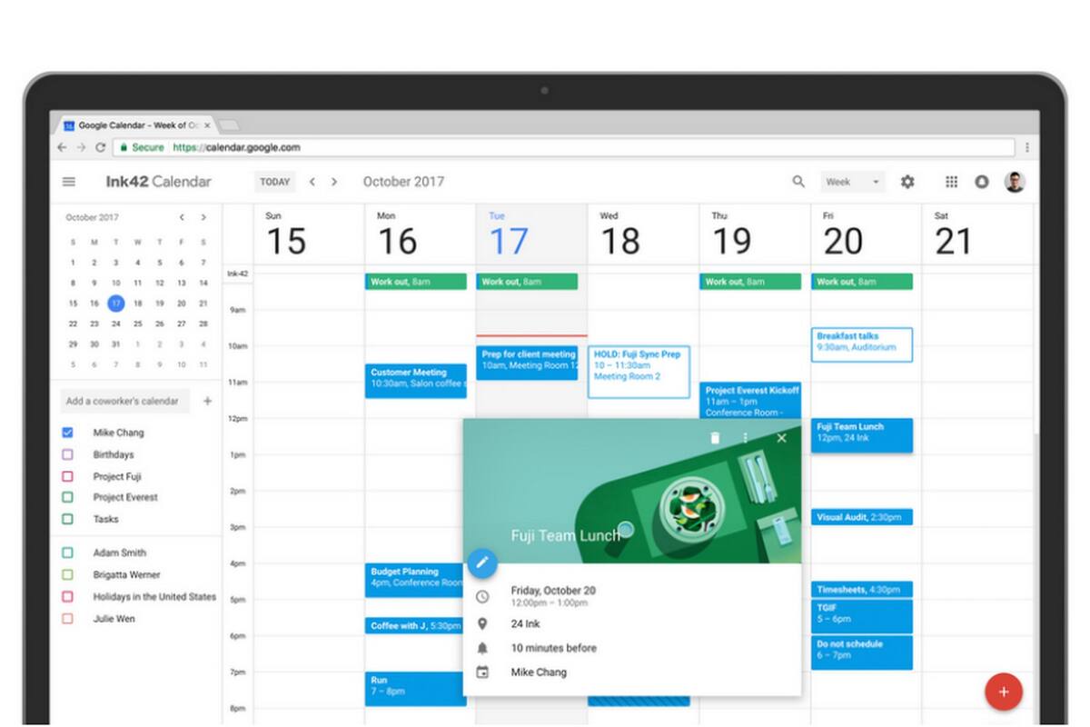 El servicio de calendario online está inaccesible debido a una falla técnica reportada por Google