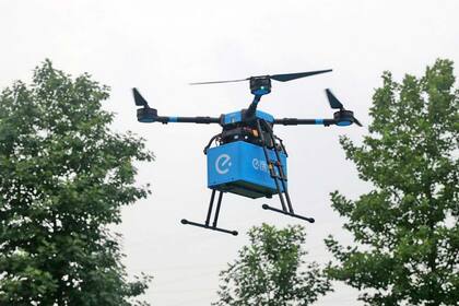 El servicio de delivery Ele.me utilizará drones para entregar los pedidos de comida en un sector industrial de Shangai, una modalidad que le permite acelerar el envío y reducir costos