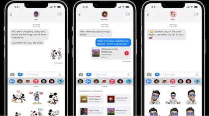 El servicio iMessage permite contactar a los dispositivos Apple entre sí