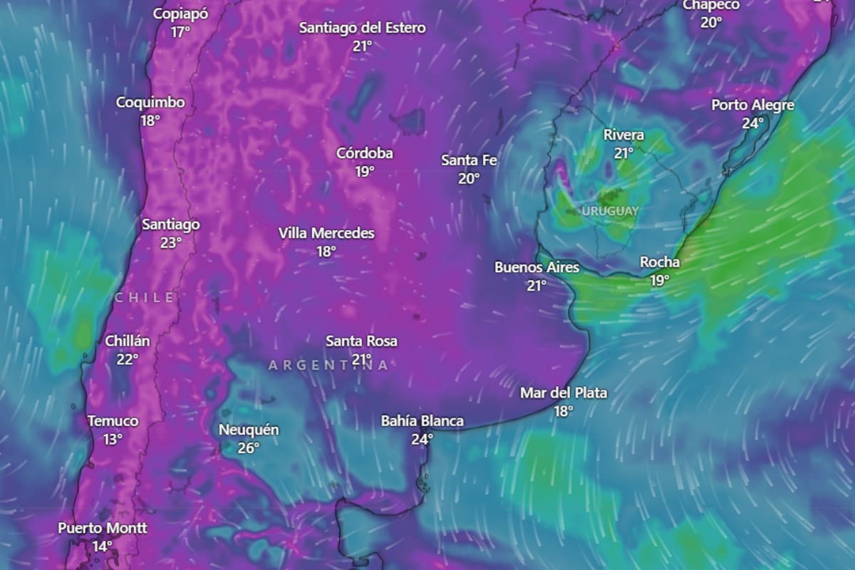 El Servicio Meteorológico Nacional advirtió acerca del impacto de los fenómenos