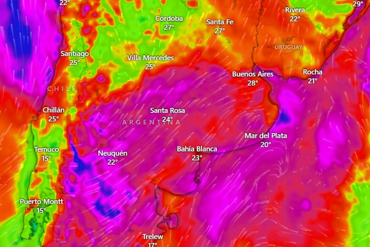 El Servicio Meteorológico Nacional advirtió la llegada del fenómeno y dio recomendaciones