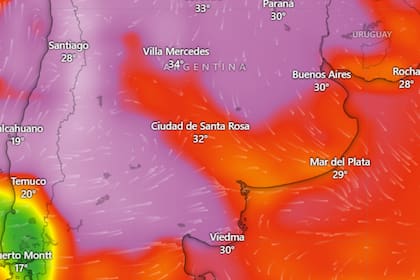El Servicio Meteorológico Nacional advirtió la llegada de la masa de calor y dio recomendaciones