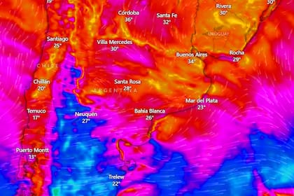El Servicio Meteorológico Nacional advirtió la llegada del fenómeno y dio advertencias