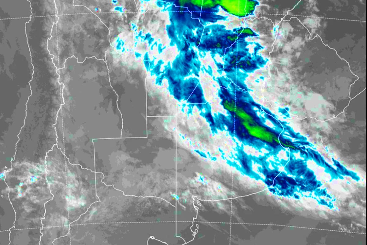 El Servicio Meteorológico Nacional anticipó lluvias y tormentas durante toda la jornada