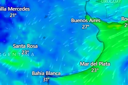 El Servicio Meteorológico Nacional anticipó el pronóstico del tiempo durante el fin de semana