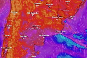 El Servicio Meteorológico Nacional anticipó la llegada del fenómeno con una alerta amarilla