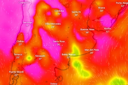 El Servicio Meteorológico Nacional anticipó la ola de calor y brindó recomendaciones