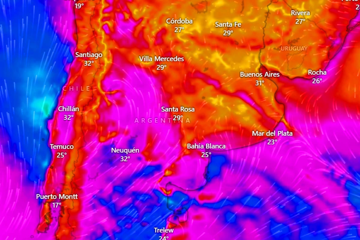 El Servicio Meteorológico Nacional brindó detalles acerca de cómo estará el tiempo durante los próximos días