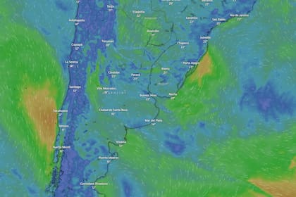 El Servicio Meteorológico Nacional emitió alerta por tormentas fuertes en ocho provincias