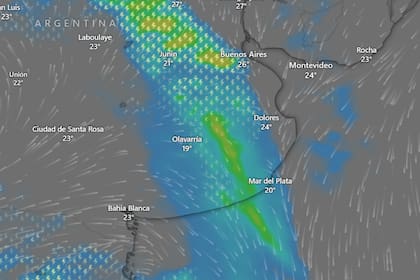 El Servicio Meteorológico Nacional emitió una alerta amarilla por fuertes tormentas en Buenos Aires