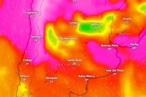 El Servicio Meteorológico Nacional informó en detalle cómo estará el clima durante la semana