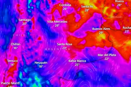 El Servicio Meteorológico Nacional respondió el interrogante de las mesas navideñas