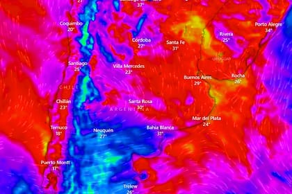 El Servicio Meteorológico Nacional también indicó cómo continuará el clima el resto de la semana