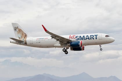 El sexto avión de JetSmart llegará en abril y estará volando en mayo