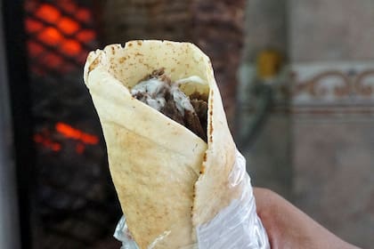 El shawarma de Oásis