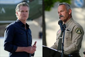 El sheriff de Riverside, Chad Bianco, anuncia su candidatura para gobernador en 2026, elecciones en las que Gavin Newsom no podrá presentarse