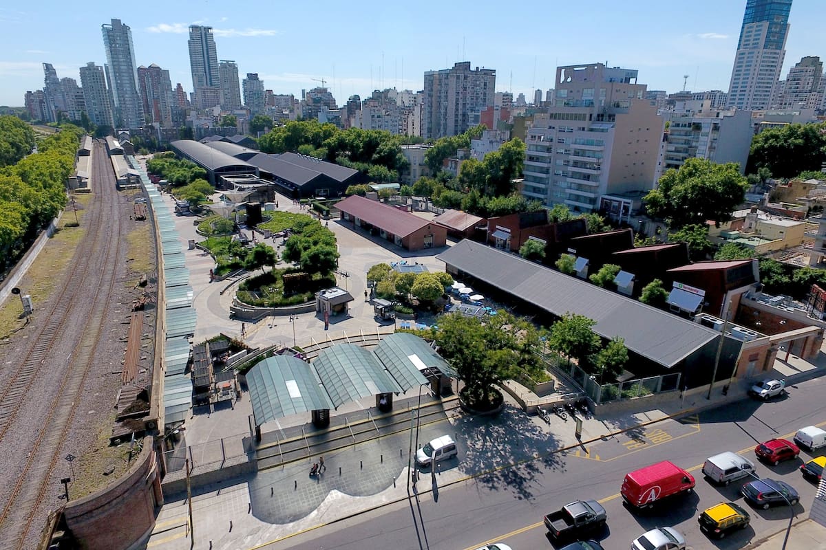 El shopping a cielo abierto de Palermo donde, por orden judicial, se debería generar 23.320 metros cuadrados de espacio verde