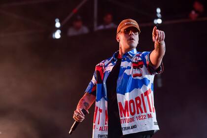 El show de Duki en el Lollapalooza 2022
