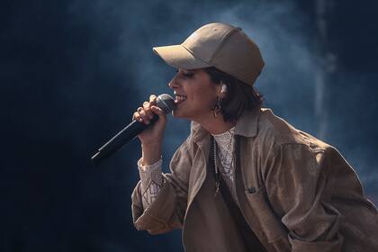El show de Malena Villa en el Lollapalooza 2022