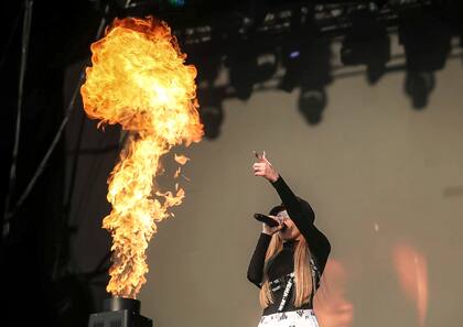 El show de Nicki Nicole en el Lollapalooza 2022