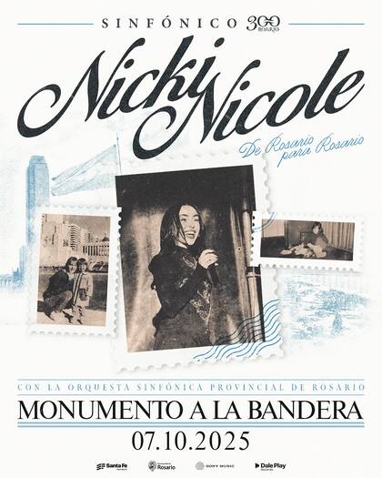 El show será en el monumento a la bandera (Foto: Instagram @nicki.nicole)