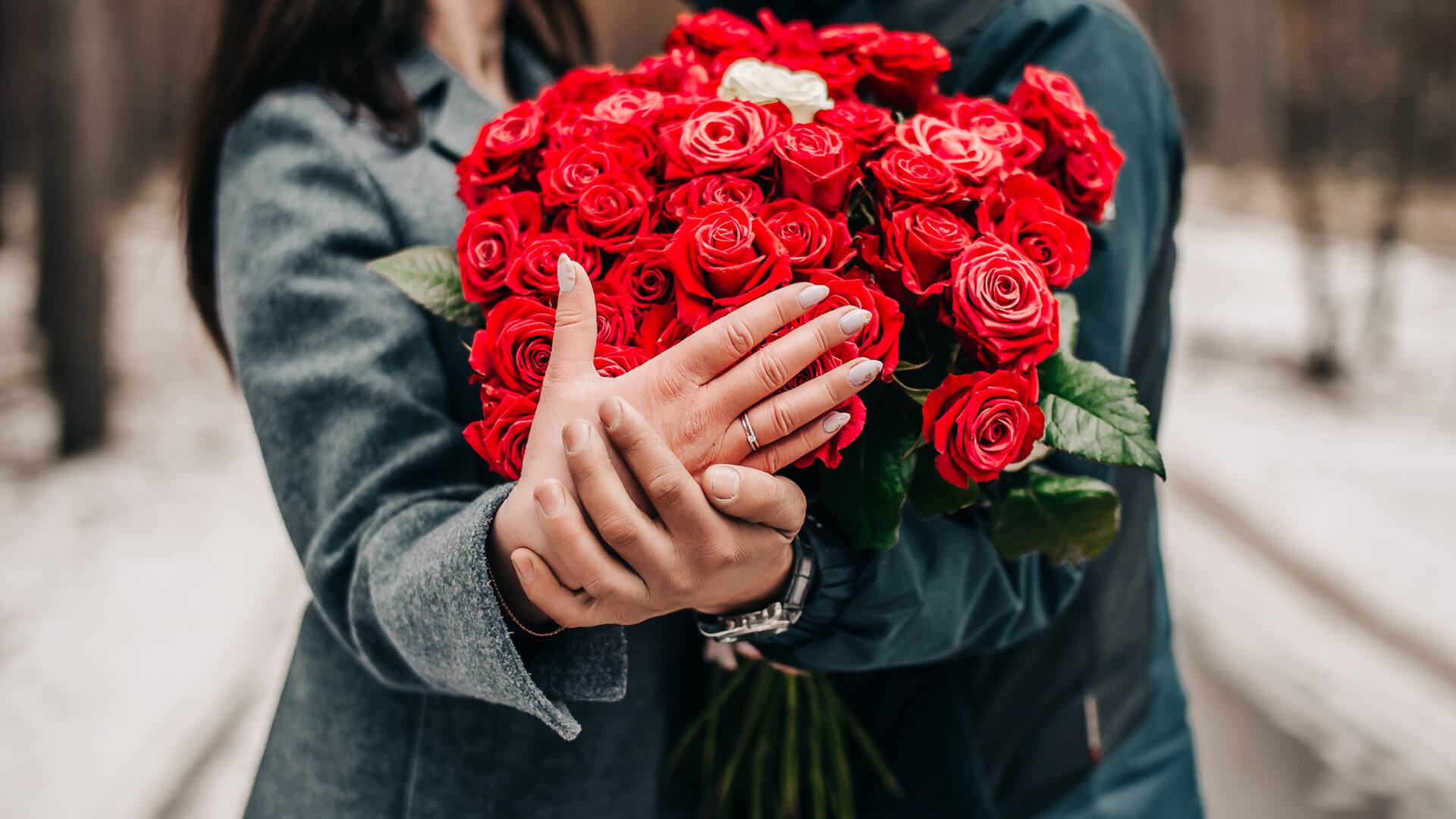 El significado de las rosas en el Día de los enamorados