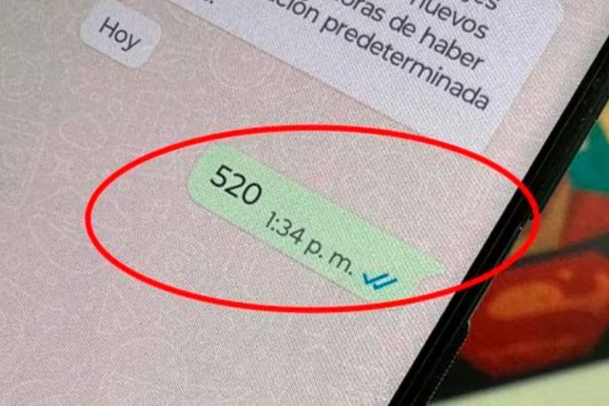 El significado del número "520" en WhatsApp