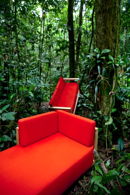 El sillón ‘Frame’ de Brunno Jahara.