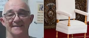 Una foto enviada desde Roma y un desafío inédito: así fabrican el sillón que usará León XIV en Luján