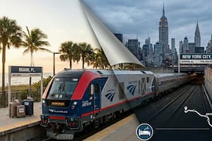 El Silver Meteor recorre 11 estados en un solo trayecto por la costa este