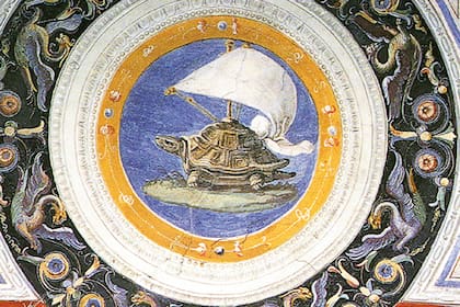 El símbolo de Cosimo de Medici: la tortuga y la vela como filosofía de gobierno