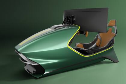 El simulador AMR-01 de Aston Martin