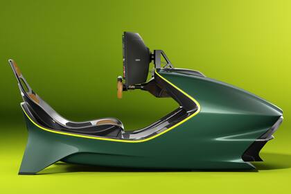 El simulador AMR-01 de Aston Martin