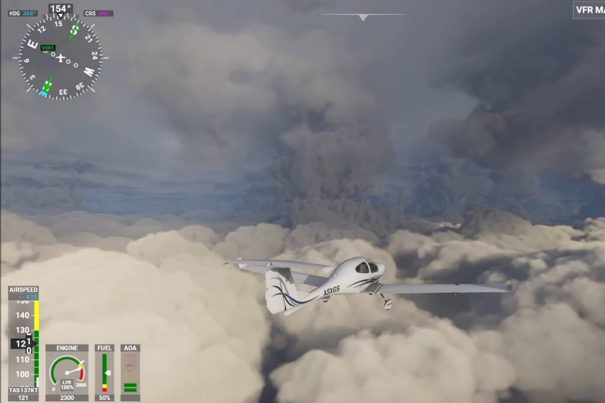 El simulador de vuelo de Microsoft permite establecer las condiciones del clima en tiempo real y los jugadores desde sus computadoras se transformaron en cazadores de tormentas para explorar la formación del huracán Laura