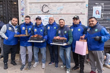 El Sindicato de la Carne preparó un asado para agasajar a Cristina Kirchner