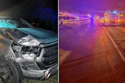 El siniestro ocurrió en el kilómetro 212 de la Ruta Nacional 11