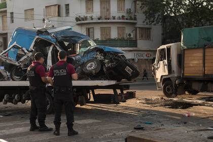 El siniestro se produjo antes de las 4 en Avenida Sáenz al 1100 en Pompeya