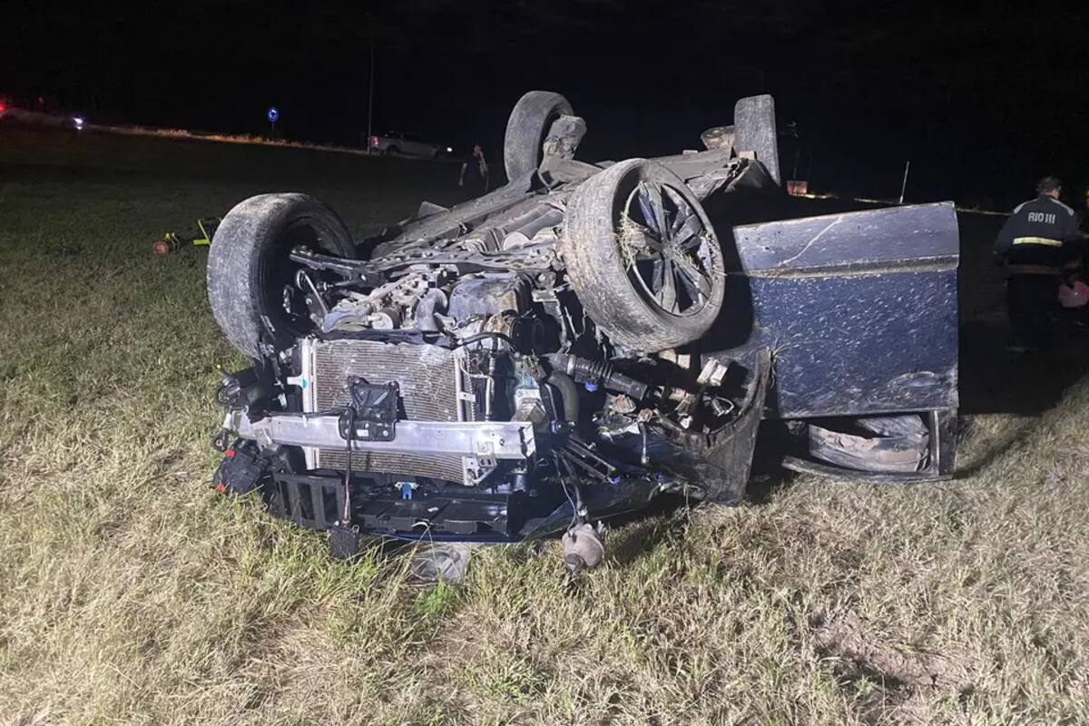 El siniestro sucedió a las 21 del miércoles en la entrada a Río Tercero
