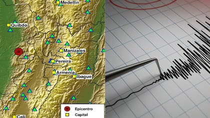El sismo alcanzó una profundidad de 96 km