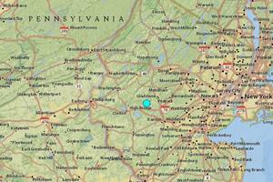 El sismo más fuerte de las últimas horas en territorio continental de Estados Unidos ocurrió cerca de la localidad de Whitehouse Station, New Jersey