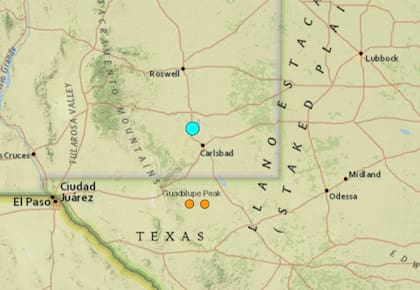 El sismo más fuerte de las últimas horas en Estados Unidos tuvo epicentro al sur de Texas