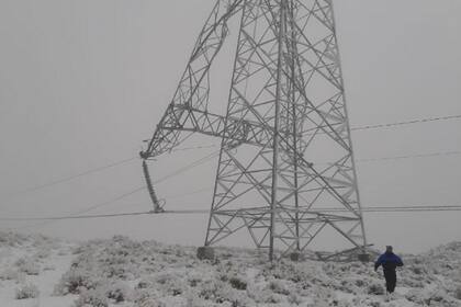 La linea que colapsó es la de Futaleufú-Madryn