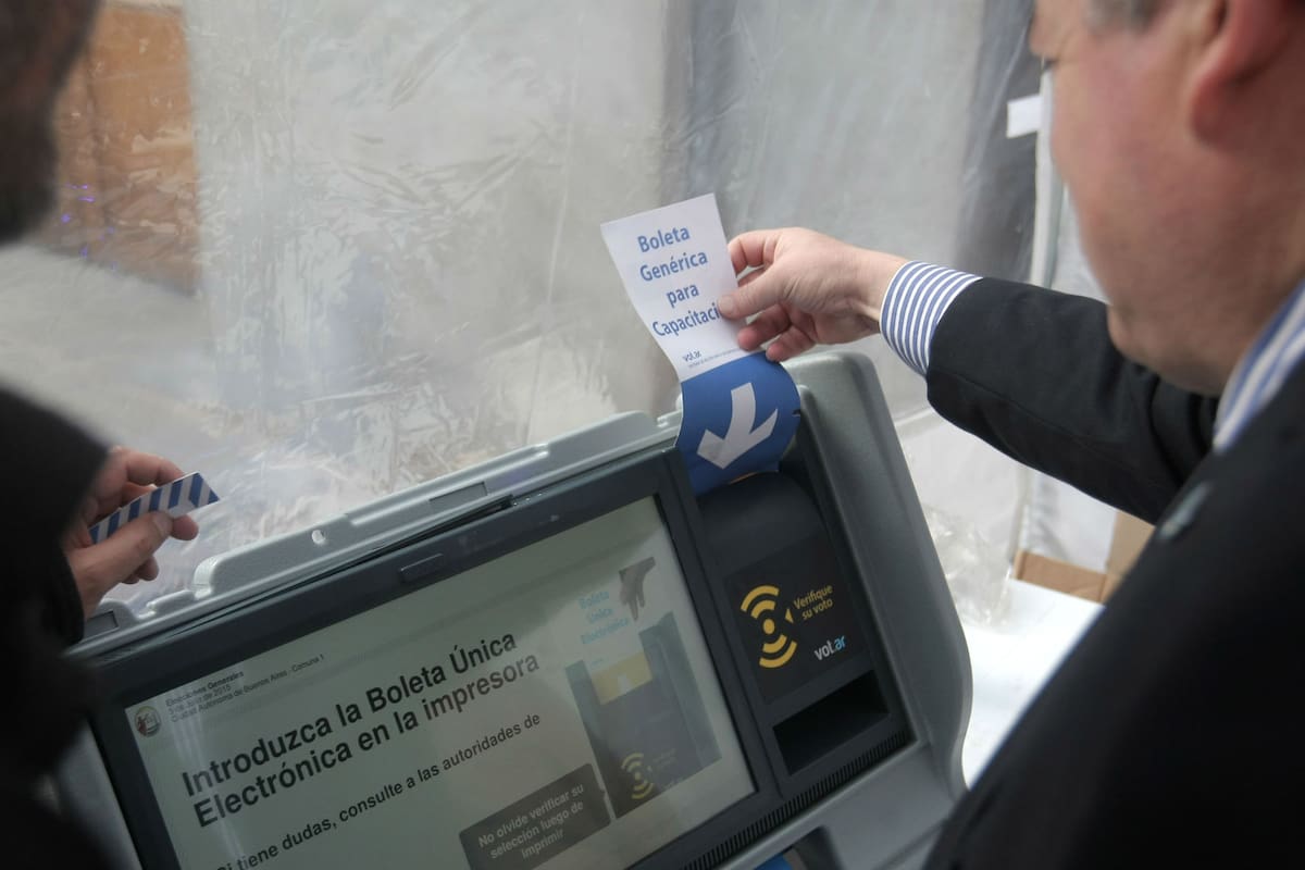 El sistema de boleta electrónica
