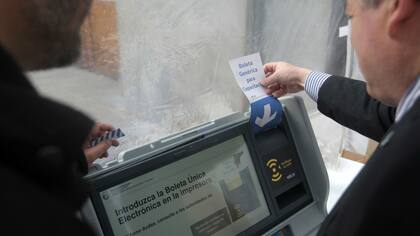 El sistema de boleta electrónica