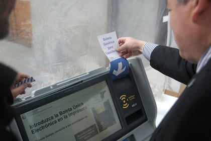 El sistema de boleta electrónica